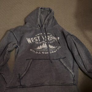 Blue 84 Gray West Virginia Hoodie